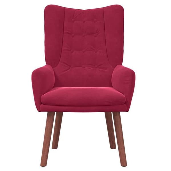Maison Exclusive - Bordeaux nojatuoli 63 x 67 x 94 cm sametti
