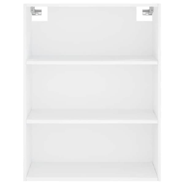 Maison Exclusive - Buffé hög Vit 69,5x34x180 cm Ingenjörsträ Vit