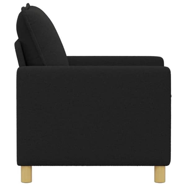 Maison Exclusive - Musta Sohva 76 x 81 x 87,5 cm Kangas