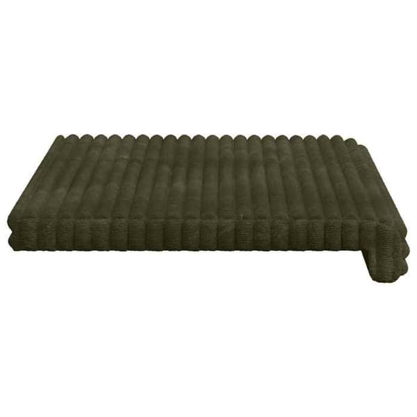 Maison Exclusive - Samettinen penkkityyny, syvyys 35 cm, syvän vihreä