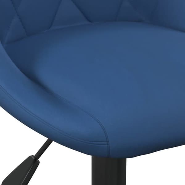 Maison Exclusive - Blå Velour Kontorstol