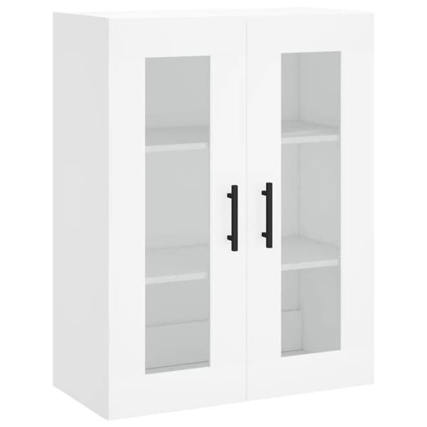 Maison Exclusive - Buffé hög Vit 69,5x34x180 cm Ingenjörsträ