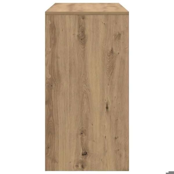 Maison Exclusive - Håndlavet egetræskontor 100 x 40 x 76 cm