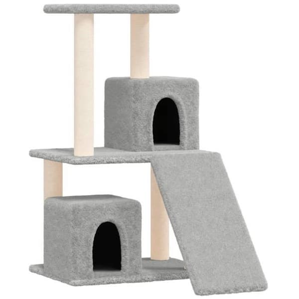 Maison Exclusive - Katte træ med sisal kløer Lys grå 82 cm