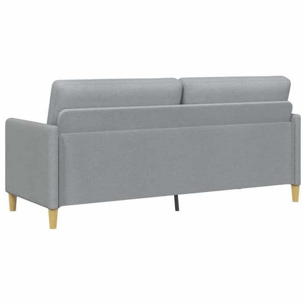 Maison Exclusive - Soffa med förvaring Ljusgrå 192 x 78 x 87 cm Polyester