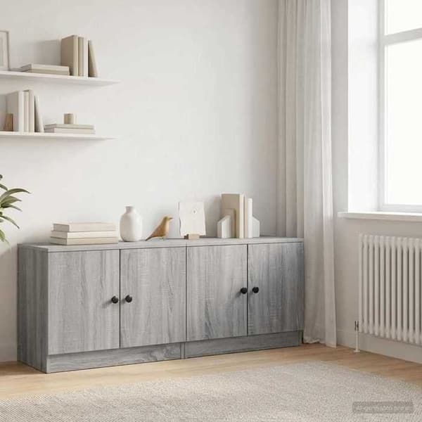 Maison Exclusive - Opbevaringsskab til mezzanineseng 2 dele Sonoma grå