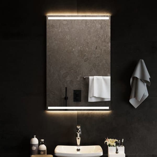 Maison Exclusive - LED badevægspejl 60x90 cm
