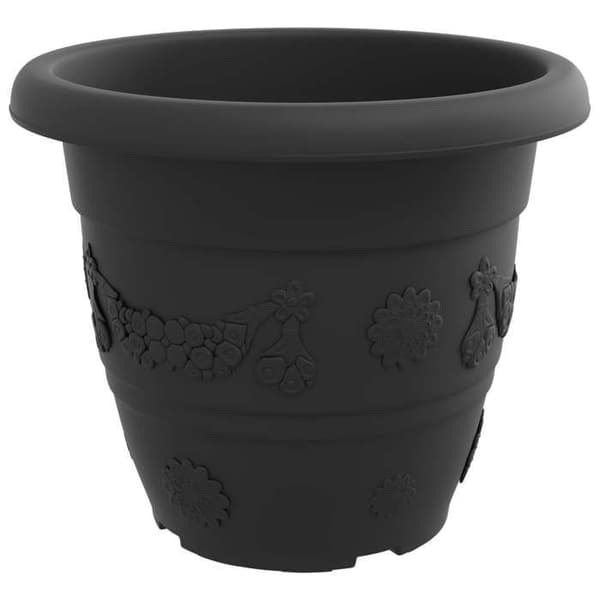 Maison Exclusive - Plantepotter 6 stk Sort Ø 39 x 32 cm Plastik