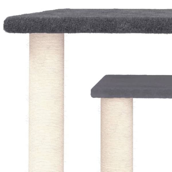 Maison Exclusive - Katte træer med mørkegrå platforme 50 cm