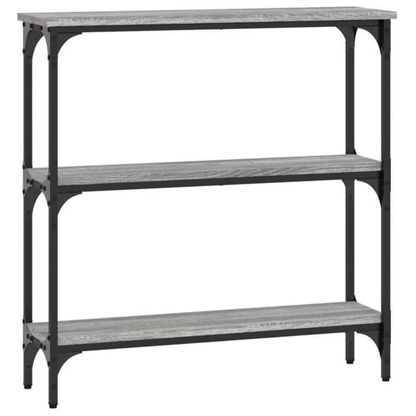 Maison Exclusive - Consolebord sonoma grå 75x22,5x75 cm ingeniørtræ