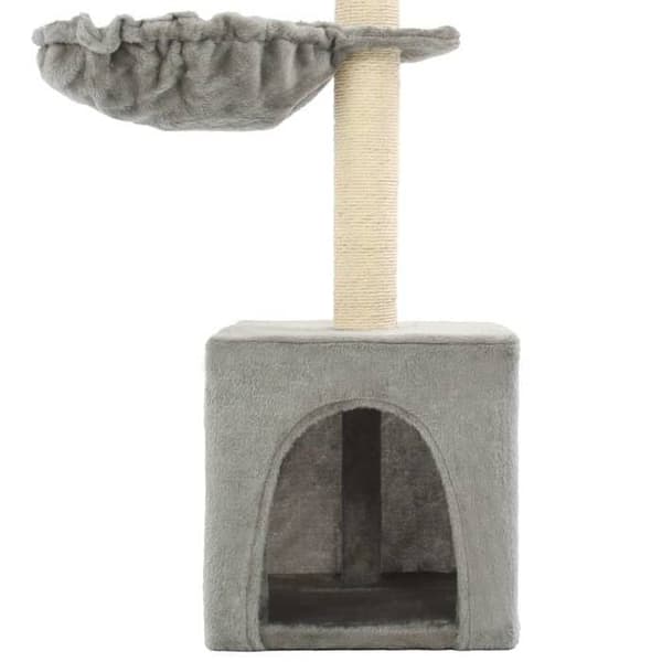 Maison Exclusive - Kattekradsetræ med sisal kløer 105 cm Grå Grå