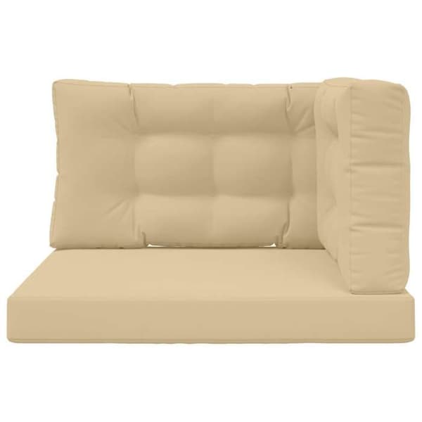 Maison Exclusive - Utomhus soffkudde Polyester Beige 80 x 80 cm