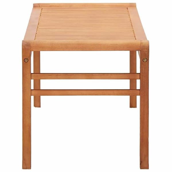 Maison Exclusive - Bänk för trädgård 2 platser 120 cm Solid eukalyptusträ