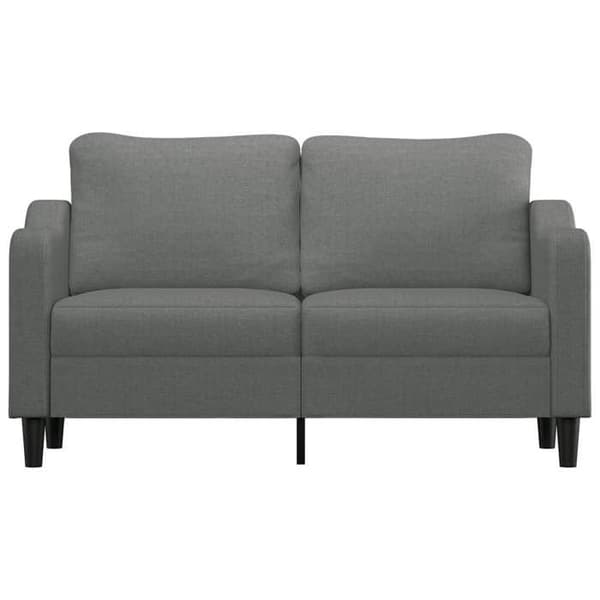 Maison Exclusive - Tummanharmaa 2-paikkainen sohva 140 cm Kangas