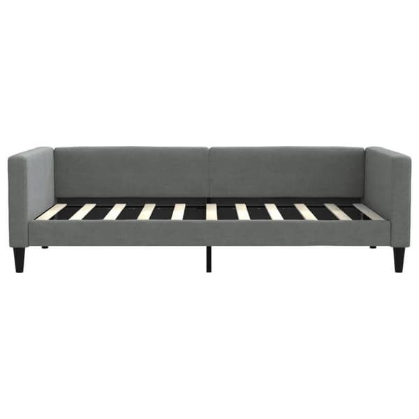 Maison Exclusive - Sengebund uden madras grå 90x190 cm stof