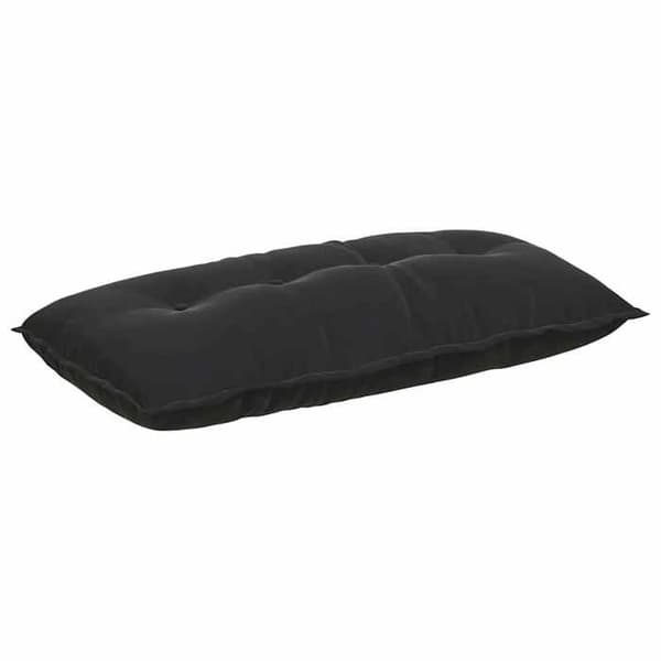 Maison Exclusive - Sort Rygpude 100 x 50 cm Velour