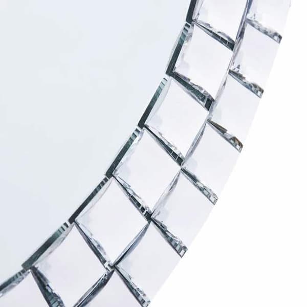 Maison Exclusive - Peili 40 cm Karkaistu lasi silver-