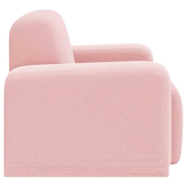 Maison Exclusive - Vaaleanpunainen Bouclé-tuoli