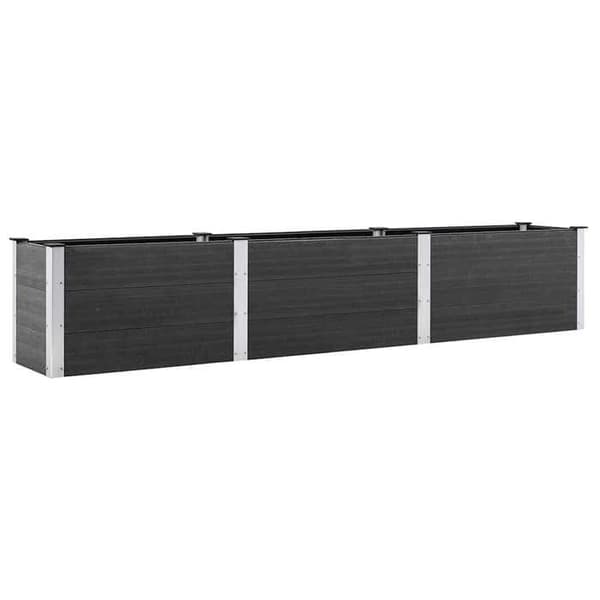 Maison Exclusive - Hævet haveplatform 300x50x54 cm WPC Grå