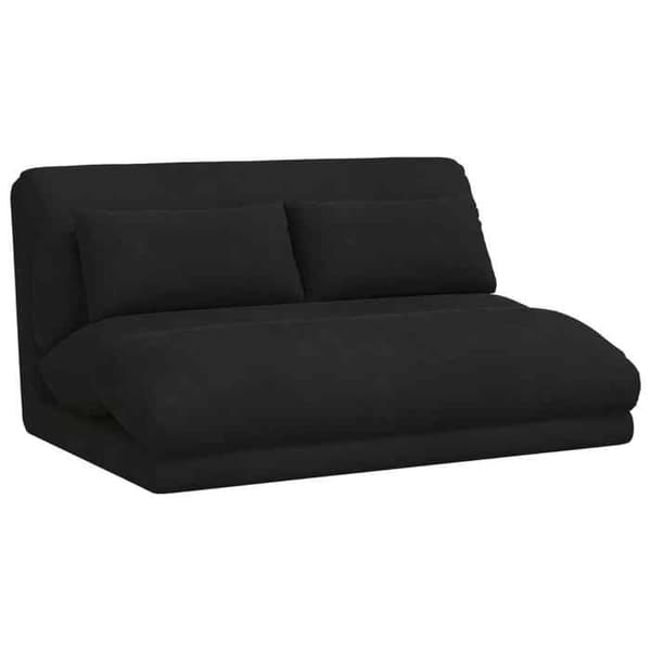 Maison Exclusive - Justerbar golvstol Svart Sammet