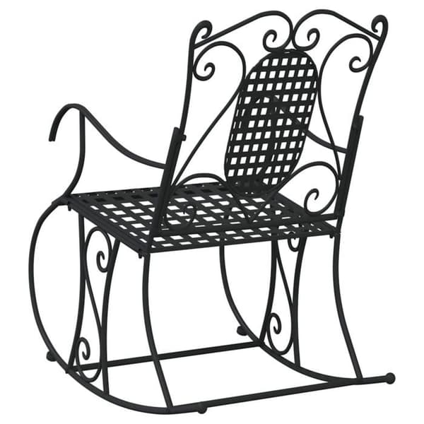 Vippebænk - Eksklusivt Hus - 84 cm - Sort - Stål