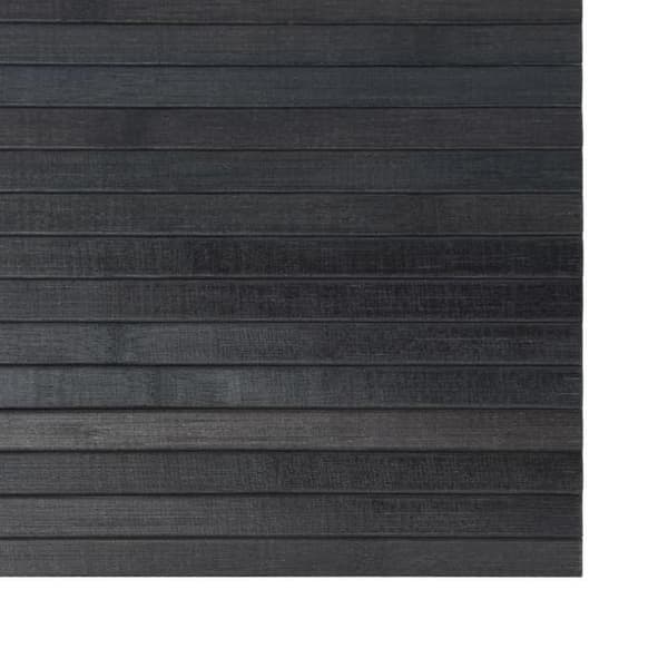 Maison Exclusive - Suorakulmainen harmaa matto 70x500 cm bambusta