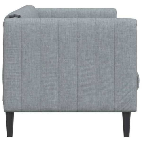 Maison Exclusive - 3-personers sofa i lysegrå stof