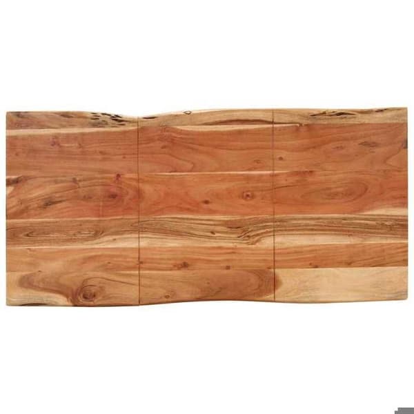 Maison Exclusive - Spisebord 140x70x76 cm Solid akacietræ brun