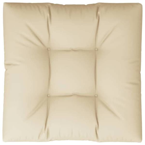 Maison Exclusive - Soffkudde palett beige 70x70x12 cm