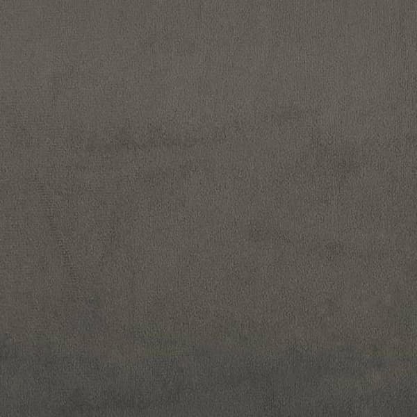 Maison Exclusive - Päätylevy korvilla Tummanharmaa 163x23x118/128 cm Sametti Mörkgrå