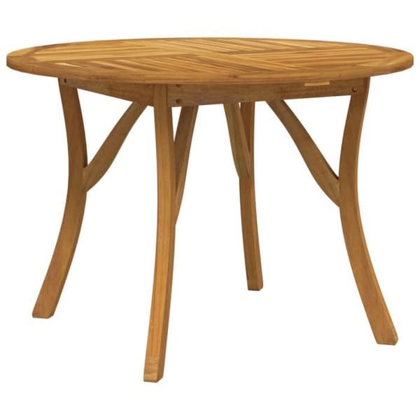Havemøbel - EKSKLUSIV HUS - Ø 110 cm - Massiv akacie - Rund - Oliebehandlet finish