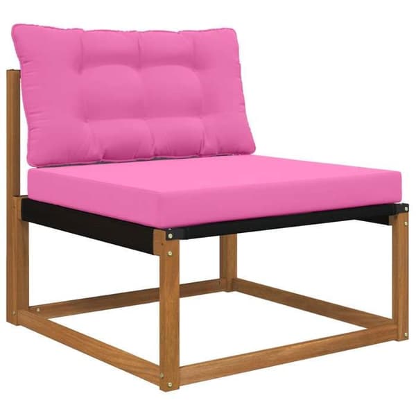 Maison Exclusive - Ulkokäyttöön tarkoitettu polyesterinen sohvatyyny, vaaleanpunainen 80 x 68,5 cm Ros