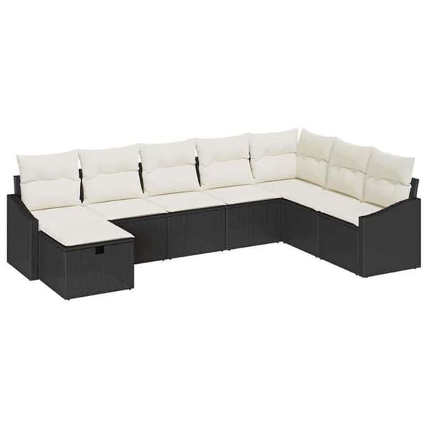 Maison Exclusive - 9-delars soffgrupp i polyrotin