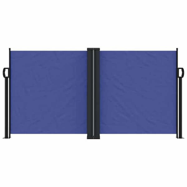 Maison Exclusive - Fällbart sidotak blått 120x600 cm