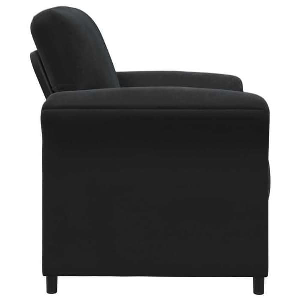 Maison Exclusive - 1-personers Sofa Sort Velour