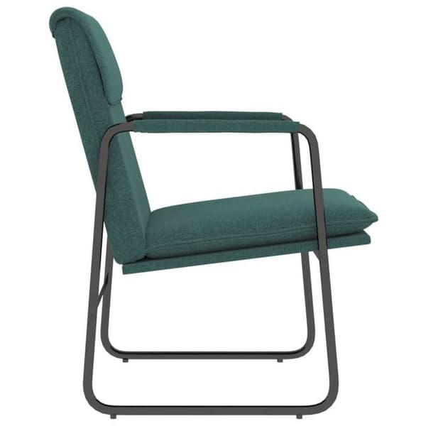Maison Exclusive - Lang stol Mørkegrøn 55x64x80 cm Stof