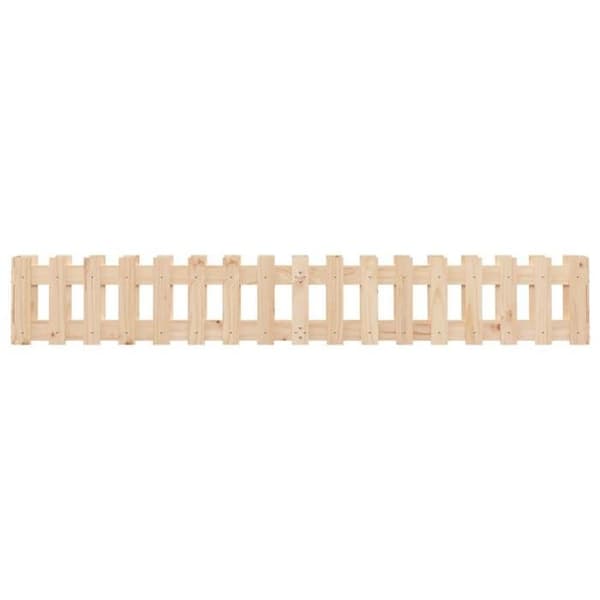 Maison Exclusive - Design-korkea puutarhavuode 200x30x30cm massiivipuusta