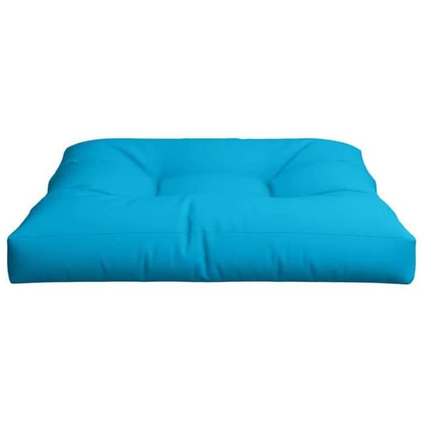 Pallkudde - EXKLUSIV HEM - 70x70x12 cm - Blå - Polyester - Fyllning av hålfibrer Blå