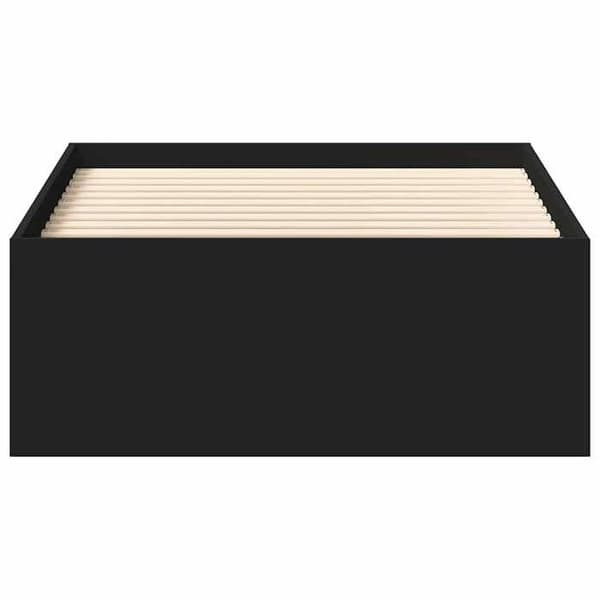 Maison Exclusive - Sengestel uden madras sort 100x200 cm Svart