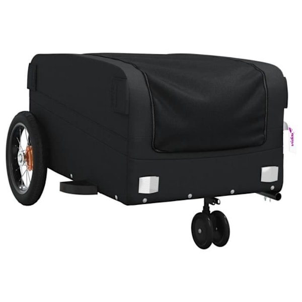 Sort cykeltrailer 30 kg jern53 [cm] - Mærke - Model - Farve(r) - Vægt (Op til) - Dimensioner Svart