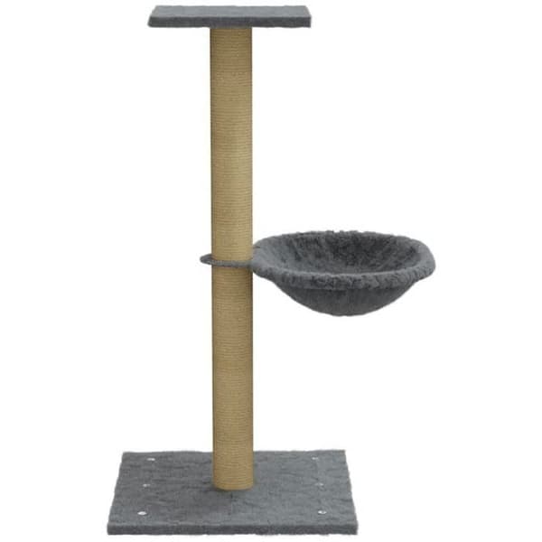 Maison Exclusive - Kattträd med sisal klösmatta Ljusgrå 74 cm Ljusgrått
