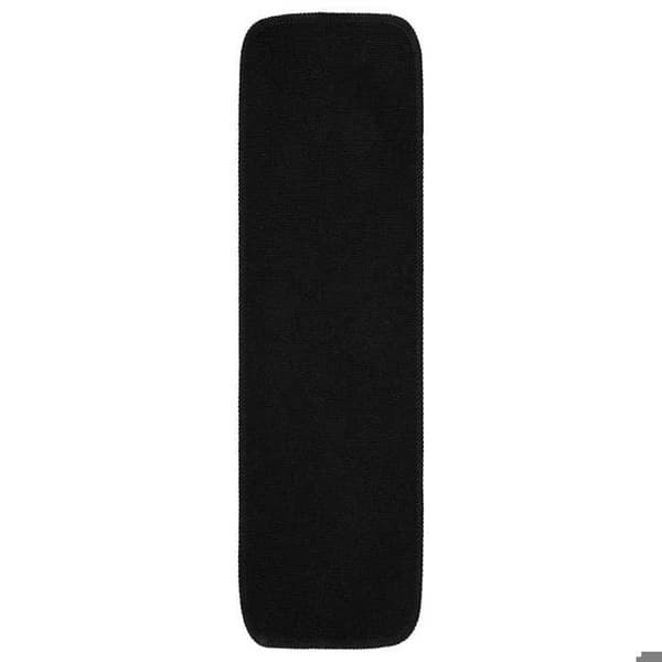 Maison Exclusive - Antiskrid trappe tæpper 15 stk 75x20cm Sort Rektangulær