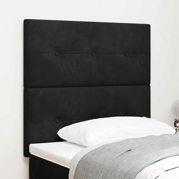 Maison Exclusive - Musta pääty 100 cm Sametti