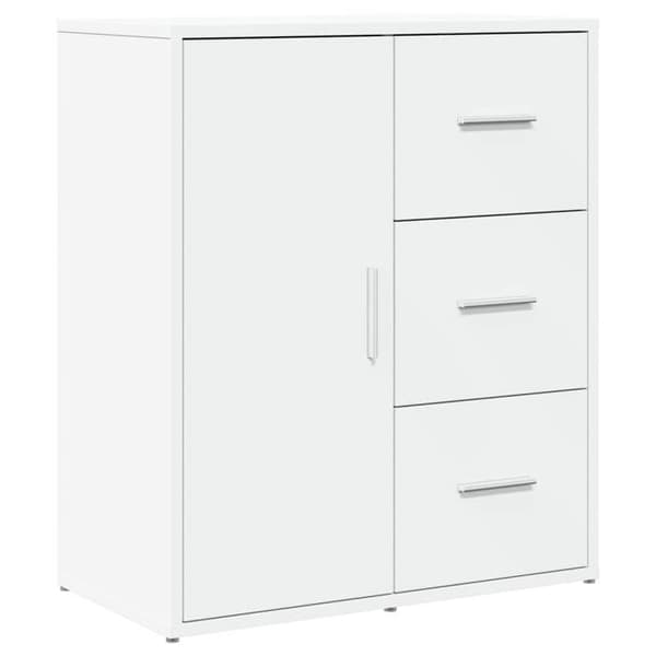 Maison Exclusive - Bufféer 2 st vit 60x31x70 cm ingenjörsträ