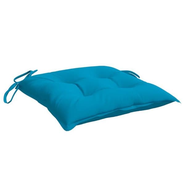 Maison Exclusive - Stolepuder sæt af 6 lys blå 40x40x7 cm oxford stof