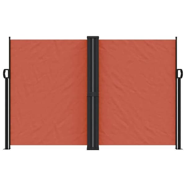Maison Exclusive - Fällbart sidotak terrakotta 160x1200 cm