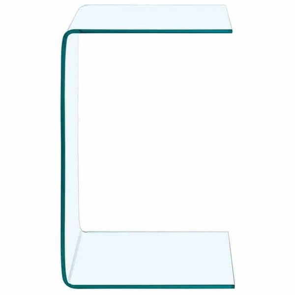 Maison Exclusive - Sidobord 40x40x60 cm Härdat glas