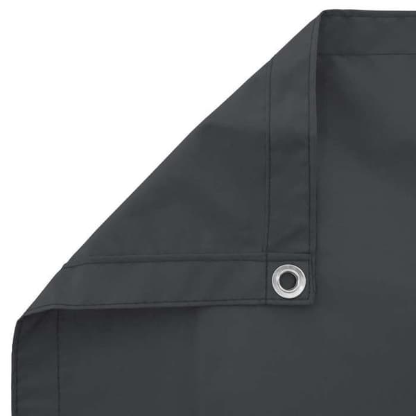 Maison Exclusive - Altan skærm 90 x 200 cm Oxford stof rektangulær sort