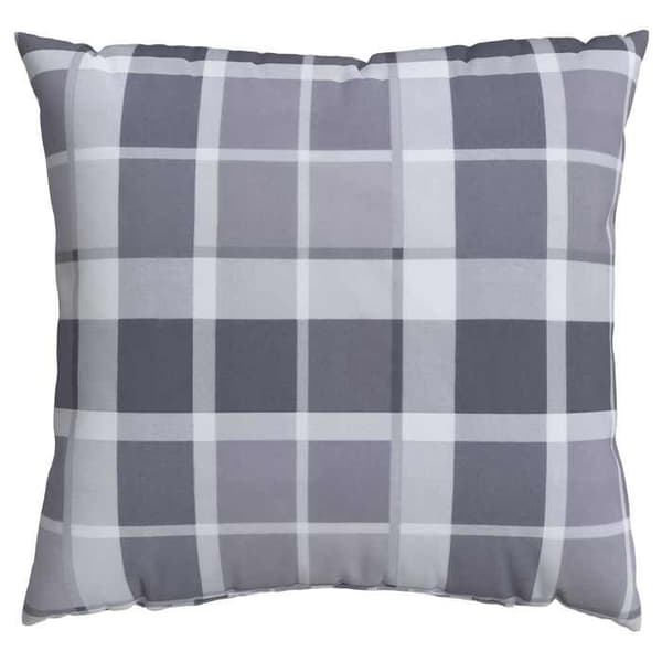 Maison Exclusive - Udendørs pude 4 stk Tjekkede Grisel 60 x 60 cm
