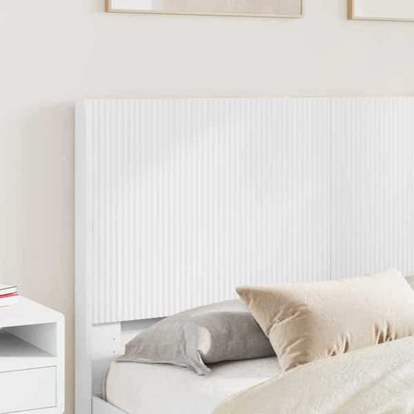 Maison Exclusive - Sängram med förvaring och huvudgavel 2 st